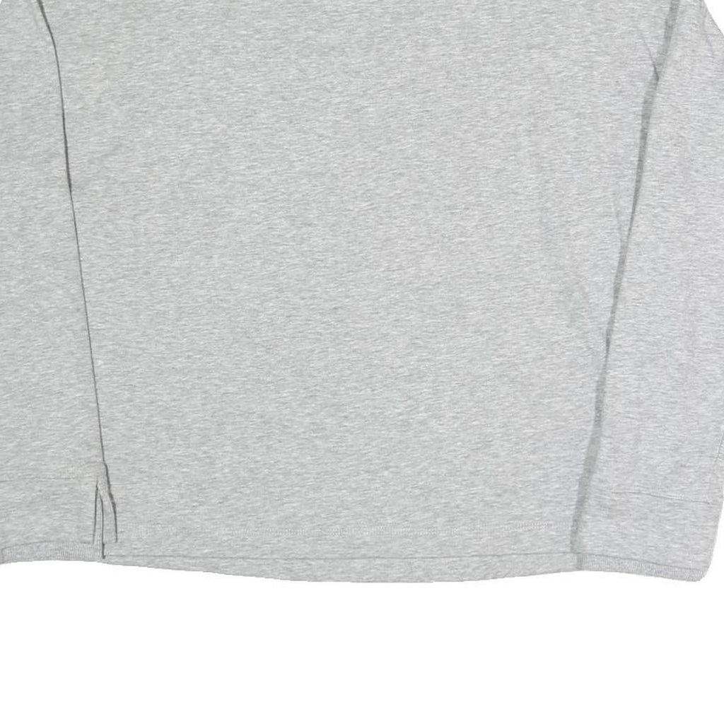 DKNY Womens Grey Cotton Blend Crew Neck Sweatshirt M Casual Pullover