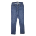 LEVI'S Womens Blue Slim Skinny Denim W27 L29 Zip Cotton Blend Jeans Fashion