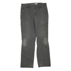 CARHARTT Mens Jeans Grey Regular Straight Denim Medium W34 L31 Workwear