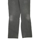 CARHARTT Mens Jeans Grey Regular Straight Denim Medium W34 L31 Workwear
