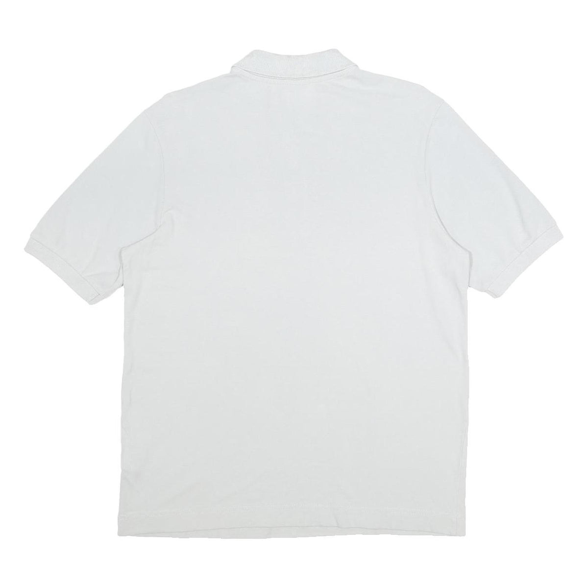 KAPPA Mens White Short Sleeve Plain M Polo Shirt Cotton Casual