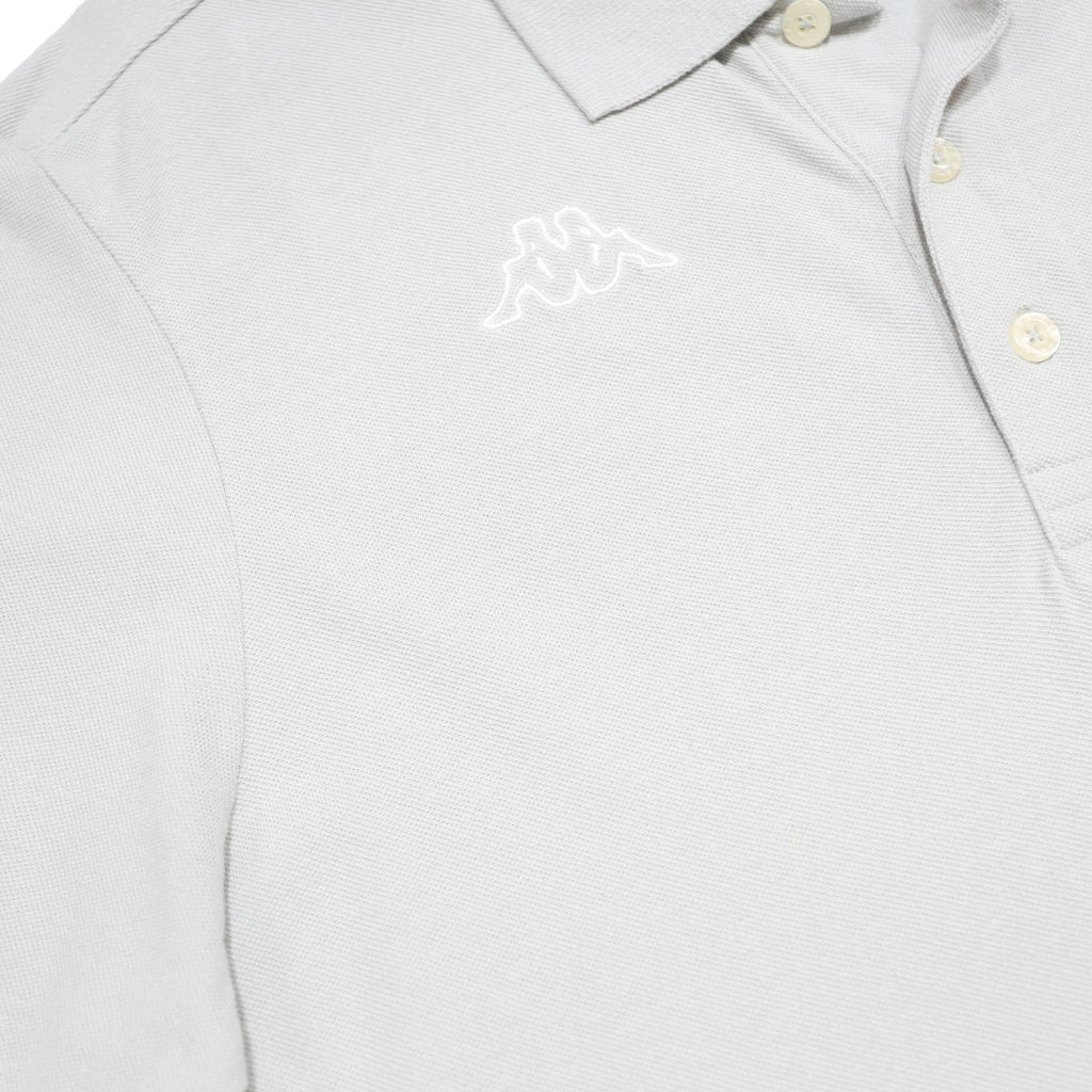 KAPPA Mens White Short Sleeve Plain M Polo Shirt Cotton Casual