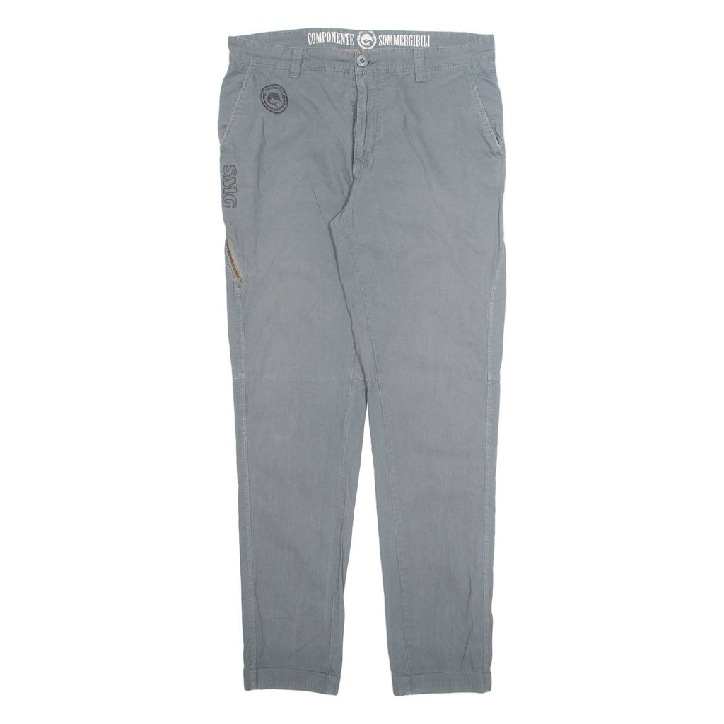 COMPONENTE SOMMERGIBILI Outdoor Mens Trousers Green Regular Tapered W34 L33