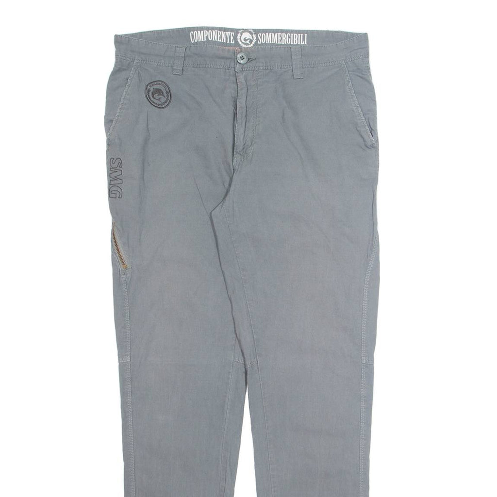 COMPONENTE SOMMERGIBILI Outdoor Mens Trousers Green Regular Tapered W34 L33