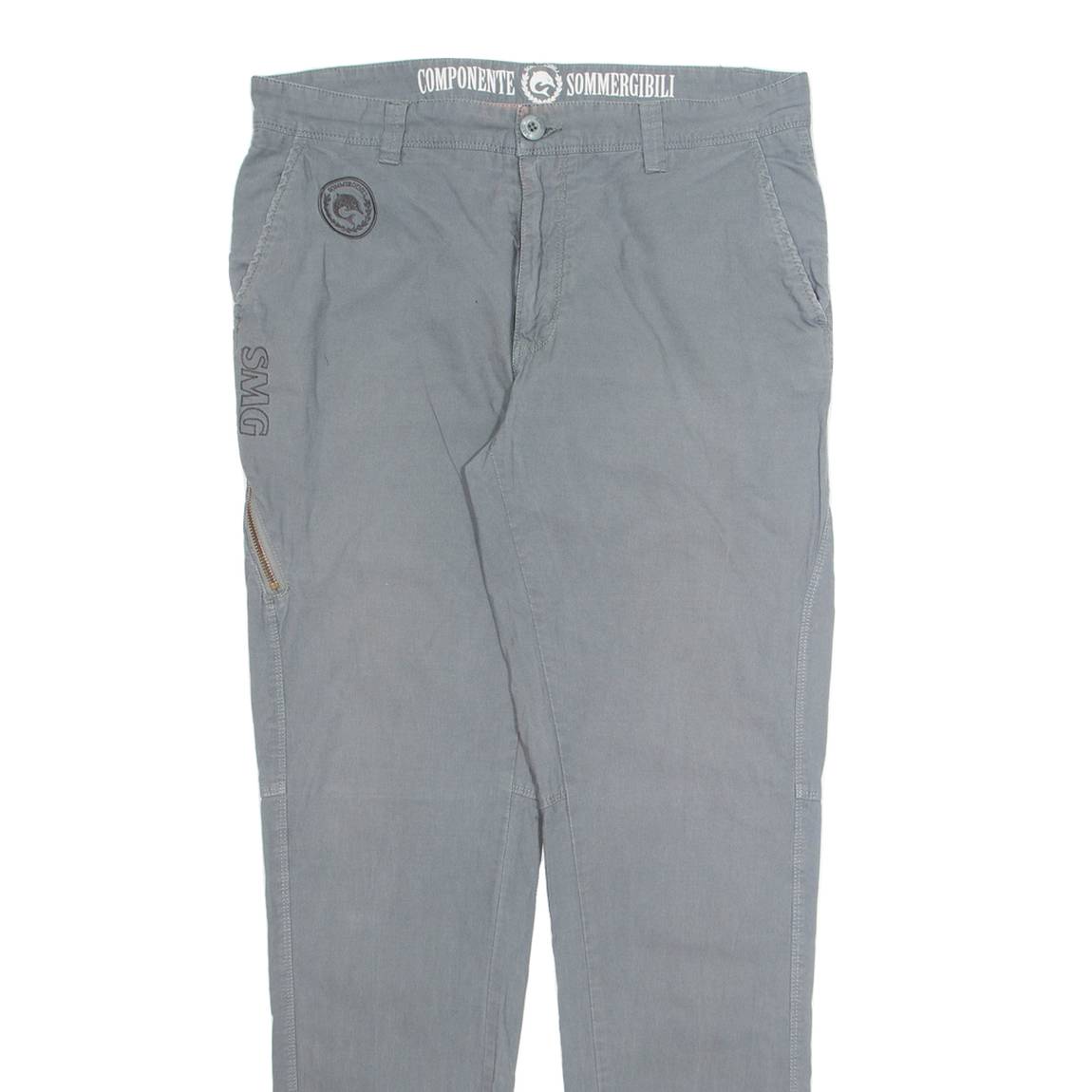 COMPONENTE SOMMERGIBILI Outdoor Mens Trousers Green Regular Tapered W34 L33