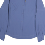 COLUMBIA Womens Blue Shirt M Outdoor Button-Up Lightweight Casual