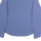 COLUMBIA Womens Blue Shirt M Outdoor Button-Up Lightweight Casual
