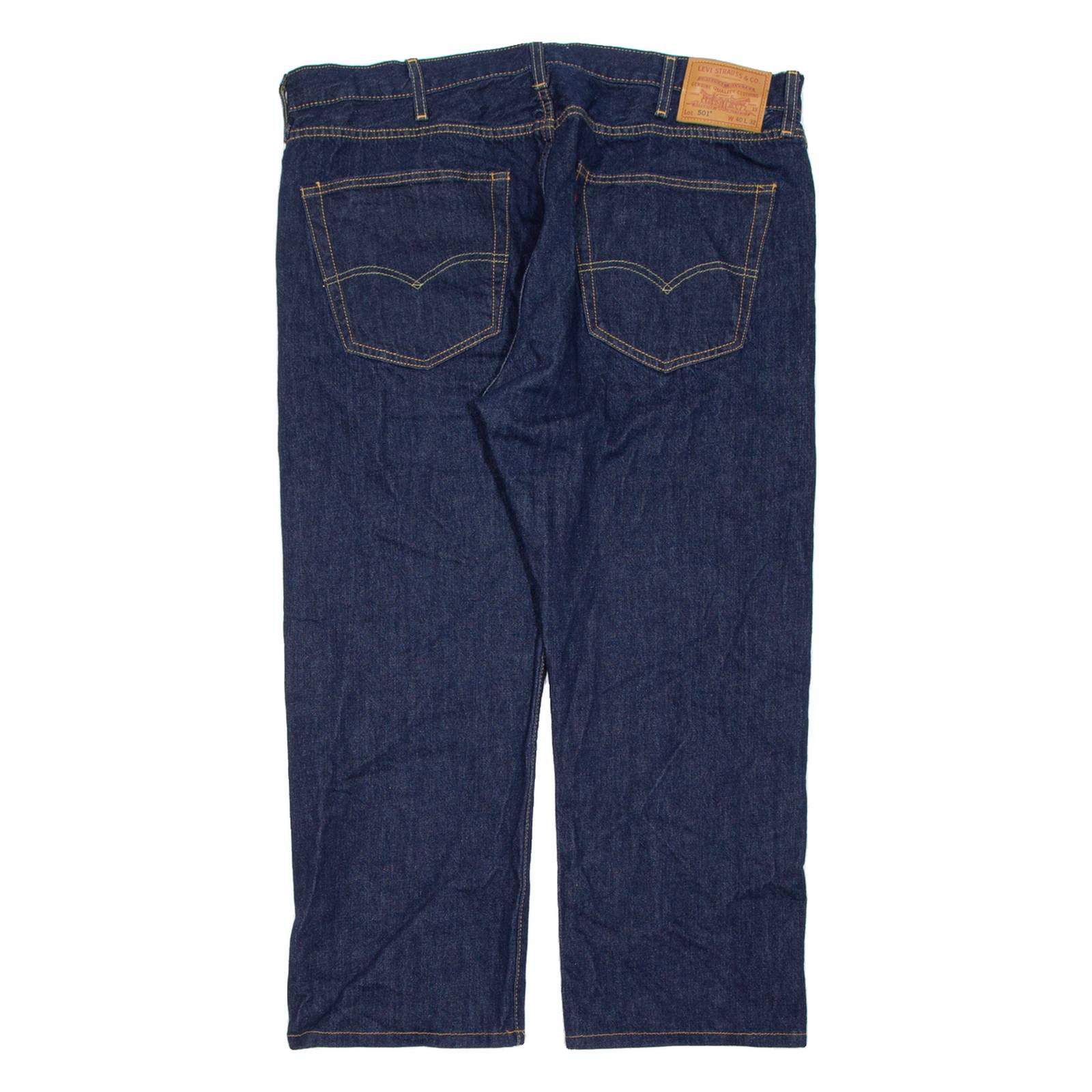 LEVI'S 501 BIG E Jeans Mens Blue Regular Straight W40 L25