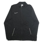 NIKE Mens Black XL Polyester Jacket Zip Sportswear Regular Fit Lightweight