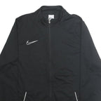 NIKE Mens Black XL Polyester Jacket Zip Sportswear Regular Fit Lightweight