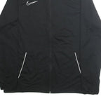 NIKE Mens Black XL Polyester Jacket Zip Sportswear Regular Fit Lightweight