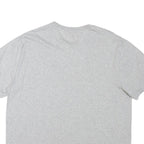 DICKIES Mens Grey Crew Neck L Sleeve Cotton Blend Plain T-Shirt