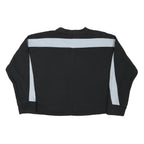 FILA Womens Black & Grey Logo Crew Neck M Sweatshirt Cotton Blend Casual