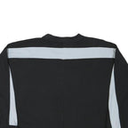 FILA Womens Black & Grey Logo Crew Neck M Sweatshirt Cotton Blend Casual