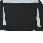 FILA Womens Black & Grey Logo Crew Neck M Sweatshirt Cotton Blend Casual