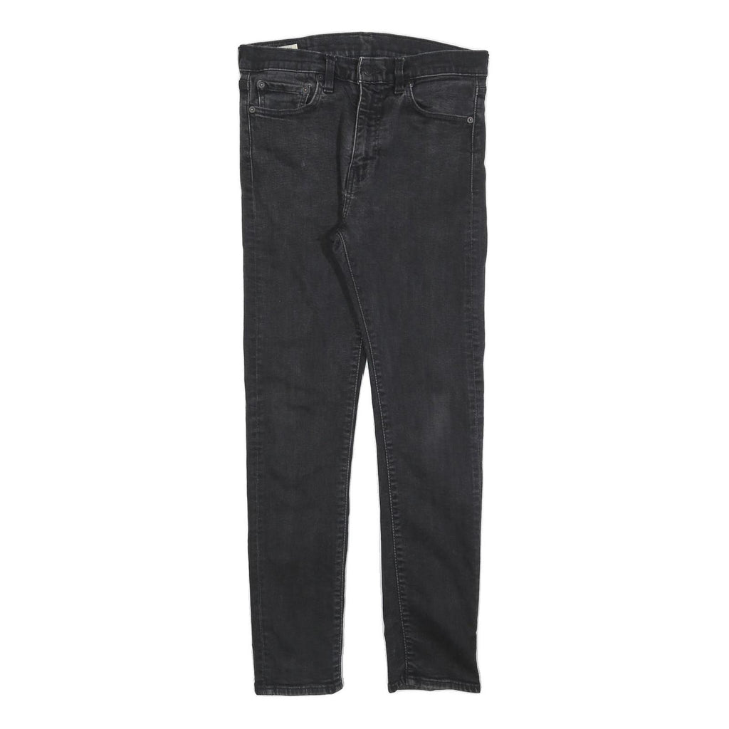 LEVI'S 510 Big E Mens Jeans Black Slim Skinny Denim Medium W32 L29