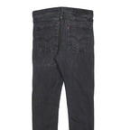 LEVI'S 510 Big E Mens Jeans Black Slim Skinny Denim Medium W32 L29