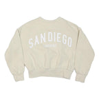 F&F Girls Cream San Diego Sunshine Crew Neck 8-9Y Cotton Sweatshirt