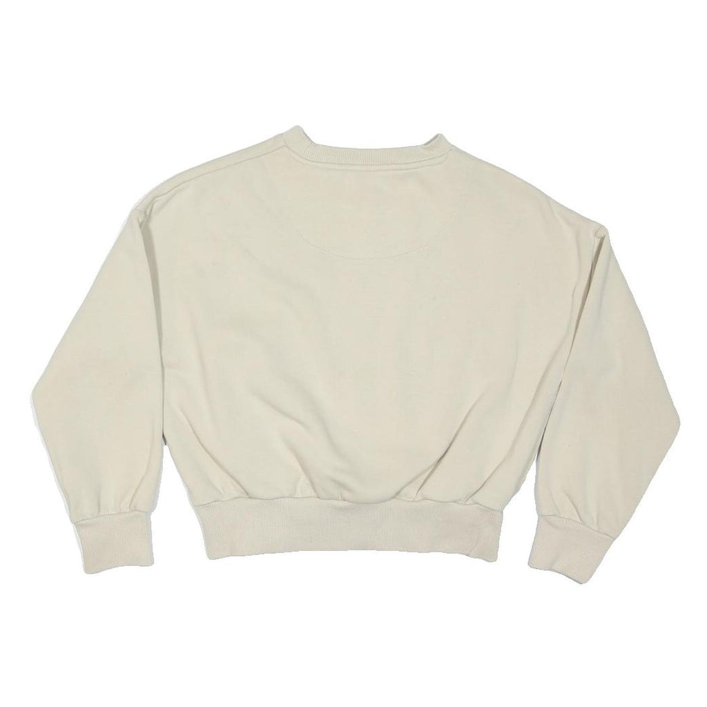 F&F Girls Cream San Diego Sunshine Crew Neck 8-9Y Cotton Sweatshirt