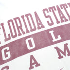 NIKE Mens White Florida State Golf Camp T-Shirt L Short Sleeve Crew Neck Sports