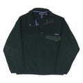 PATAGONIA Womens Green Zip Fleece XS Lightweight Outdoor Casual Pullover Jacket