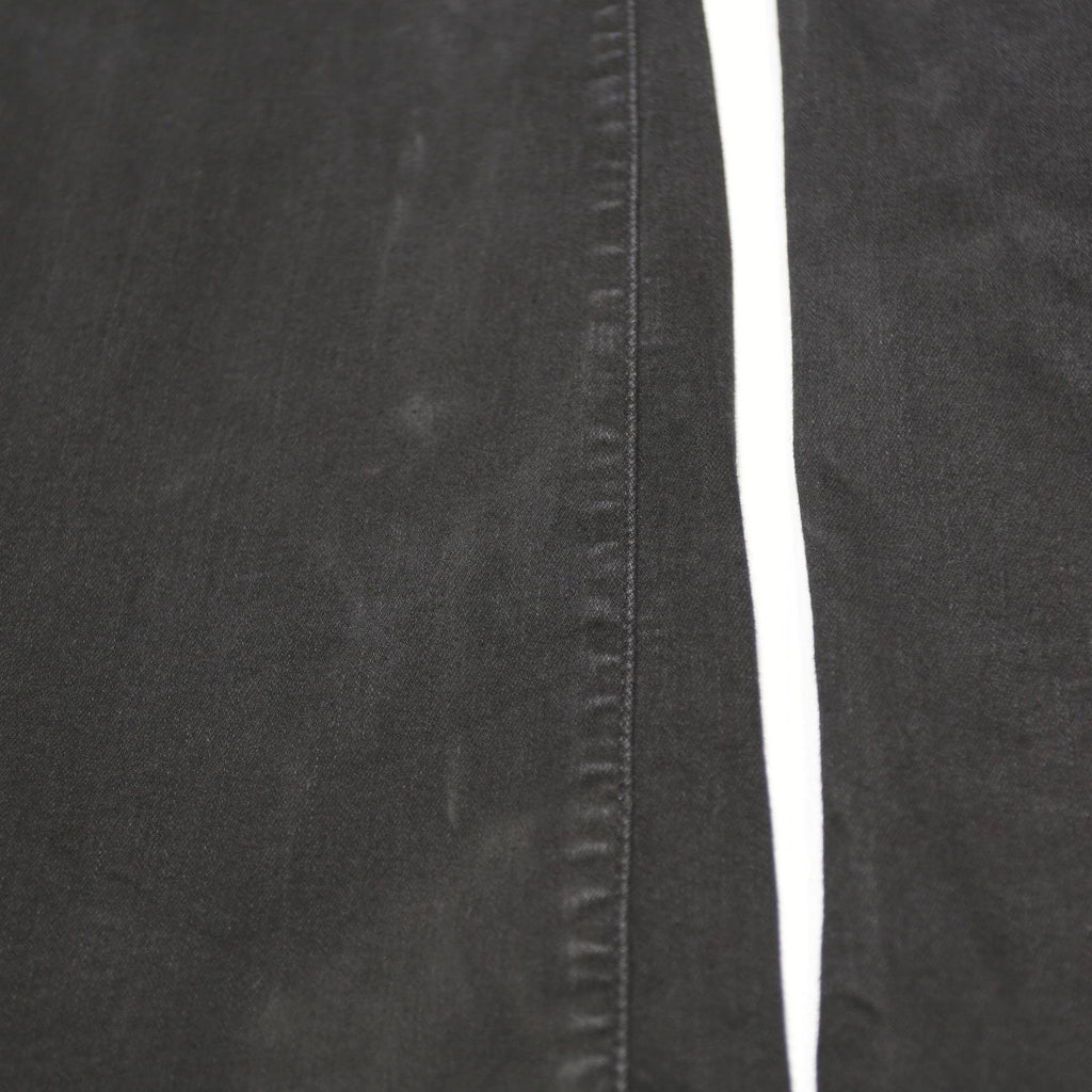 LEVI'S Womens Classic Black Straight Denim Jeans W30 L30 Cotton Blend Zip