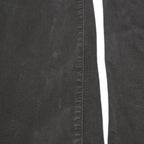 LEVI'S Womens Classic Black Straight Denim Jeans W30 L30 Cotton Blend Zip