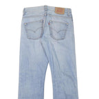 LEVI'S Mens Regular Fit Blue Denim Jeans W31 L29 Classic Cotton Zip Pockets