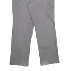 CARHARTT Mens Cotton Blend Grey Relaxed Fit Straight Trousers W32 L30 Workwear