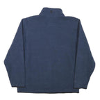 TIMBERLAND Mens Blue Jacket M Polyester Blend Plain Zip Casual Outerwear