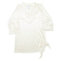 PODCAST Womens Blouse Beige V-Neck M