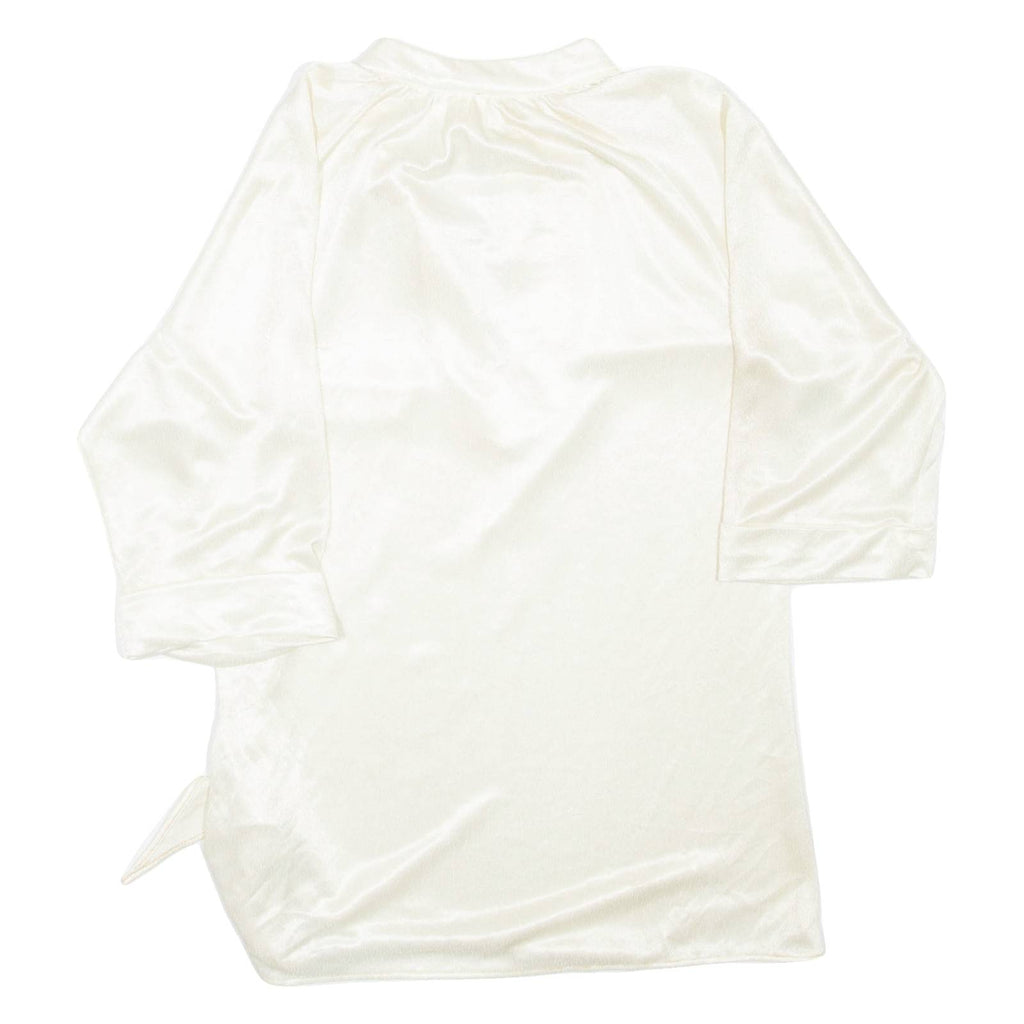 PODCAST Womens Blouse Beige V-Neck M