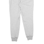 ADIDAS Womens Joggers Grey Slim Tapered UK 8 W26 L28 Logo Print Casual Wear