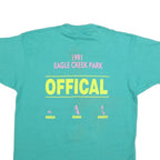 SCREEN STARS BEST Mens Blue Graphic T-Shirt L Short Sleeve Crew Neck Bud Light