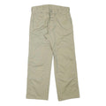 G-STAR Mens Cotton Blend Beige Relaxed Straight Trousers W31 L29 Durable