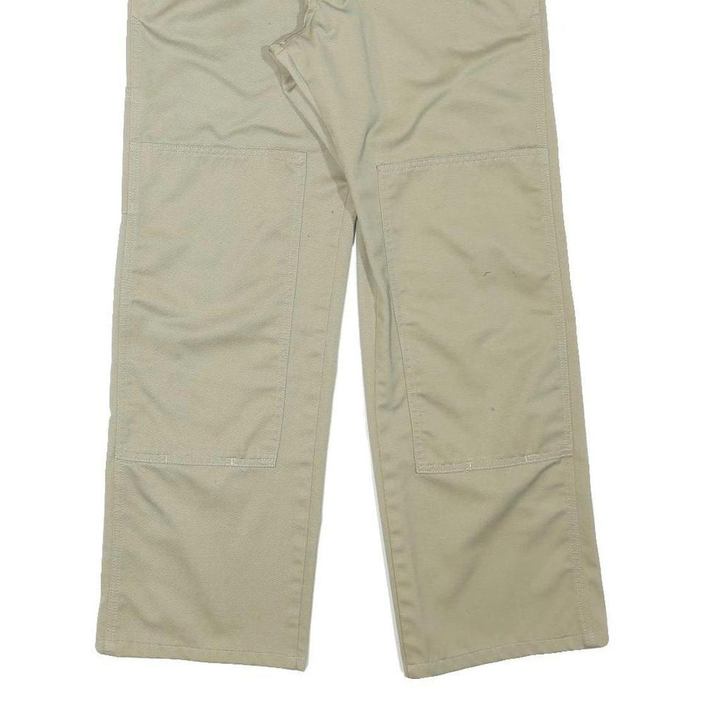 G-STAR Mens Cotton Blend Beige Relaxed Straight Trousers W31 L29 Durable