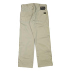 G-STAR Mens Cotton Blend Beige Relaxed Straight Trousers W31 L29 Durable