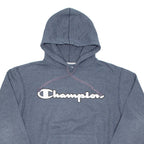 CHAMPION Womens Blue Hoodie M