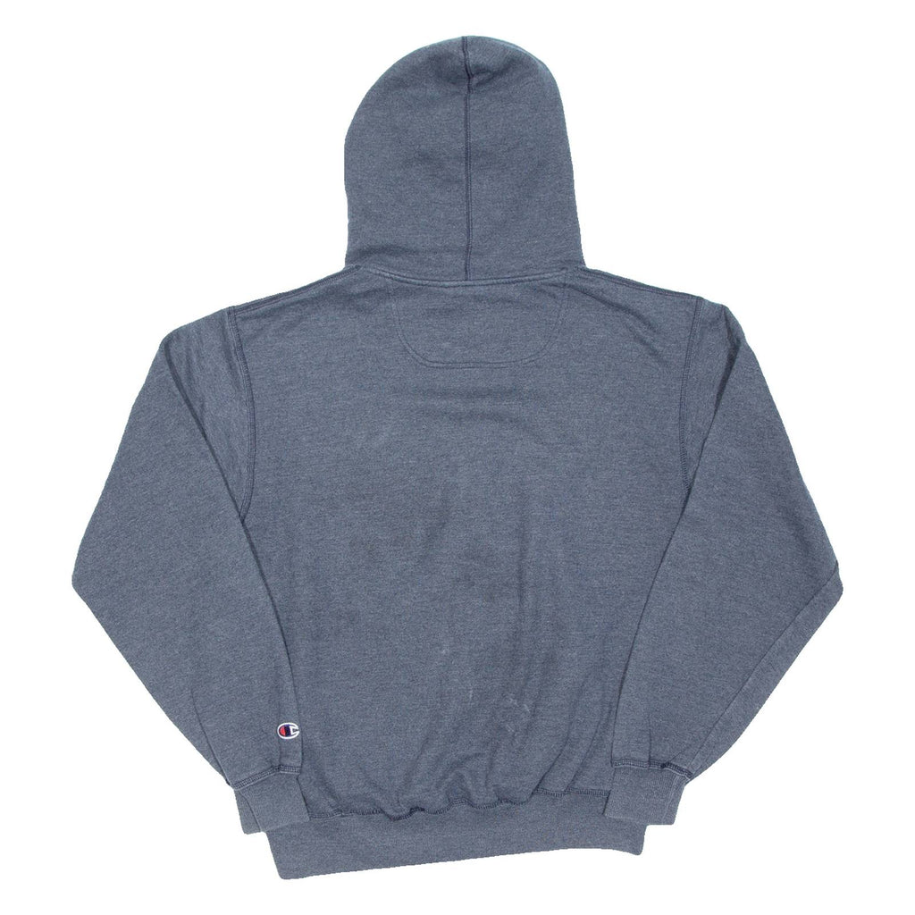CHAMPION Womens Blue Hoodie M
