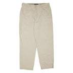 TOMMY HILFIGER Mens Trousers Beige Regular Tapered W36 L32