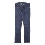LEVI'S 523 Womens Jeans Blue Slim Straight Denim Medium W26 L30 Zip Cotton Blend