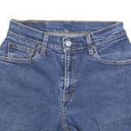 LEVI'S Womens Denim Blue Cotton Shorts XS W26 Raw Hem Casual