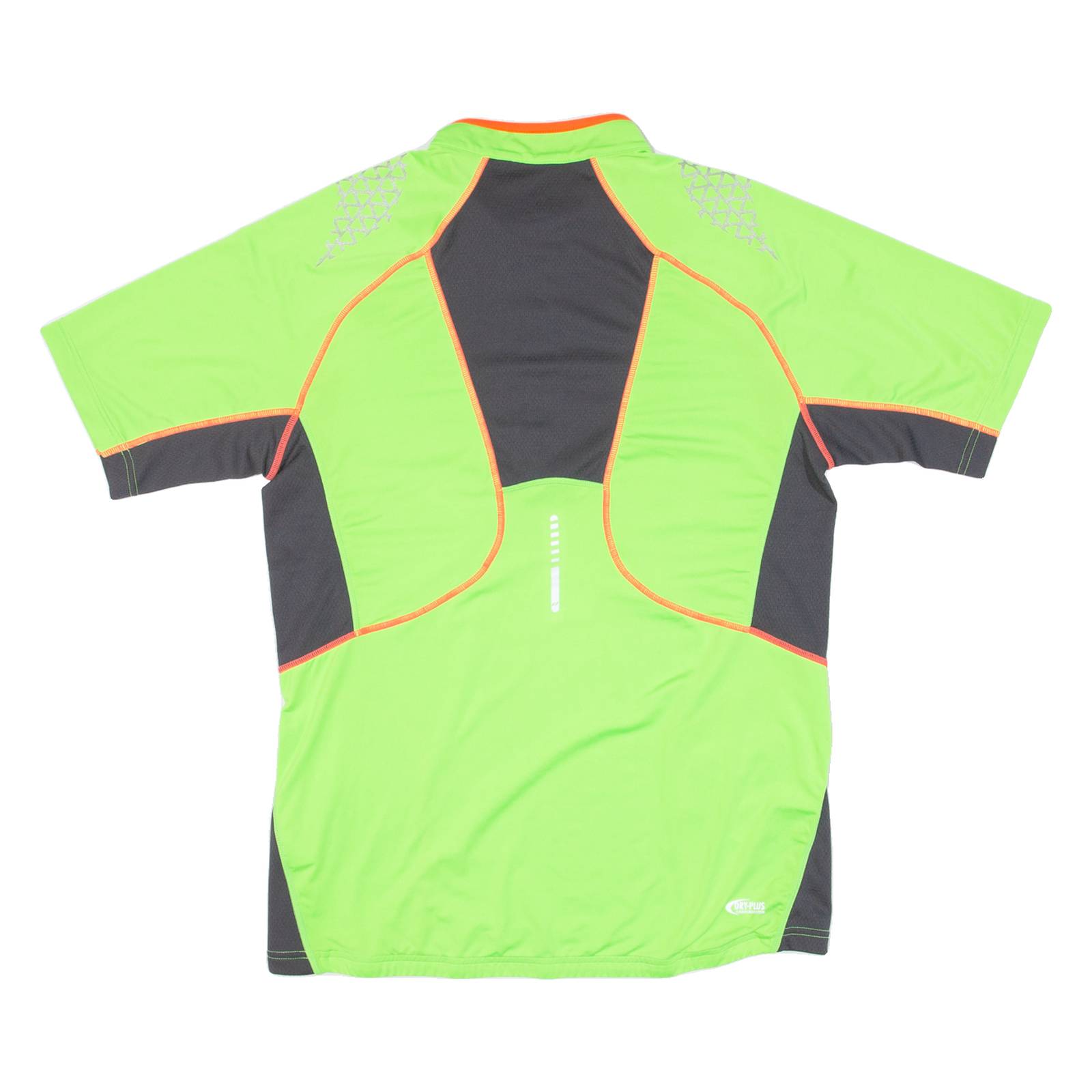 PRO TOUCH Cycling Mens Jersey Yellow 1/2 Zip L