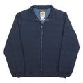 TIMBERLAND Mens Navy Blue Puffer Jacket 2XL Polyester Blend Zip Casual Outdoor