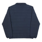 TIMBERLAND Mens Navy Blue Puffer Jacket 2XL Polyester Blend Zip Casual Outdoor