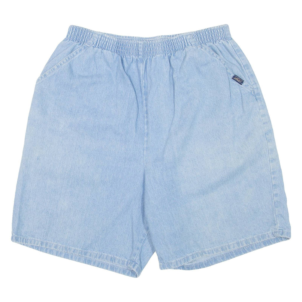 CHIC Womens Denim Shorts Blue Loose M W29