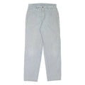 LEVI'S Pleated Mens Jeans Grey Regular Tapered W30 L31