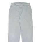 LEVI'S Pleated Mens Jeans Grey Regular Tapered W30 L31