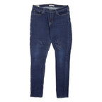 LEVI'S 711 BIG E Womens Jeans Blue Slim Skinny W32 L31