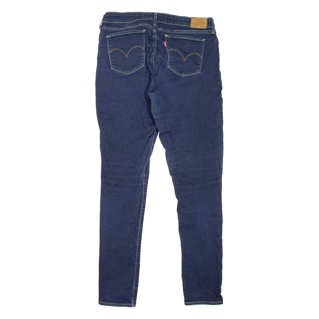 LEVI'S 711 BIG E Womens Jeans Blue Slim Skinny W32 L31